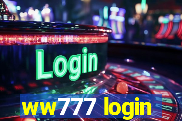 ww777 login
